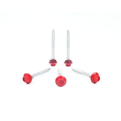 Vetture in acciaio inossidabile Tek Screw Hex Flange Head Self Drilling Self Tapping Screws Con Lavatrice EPDM