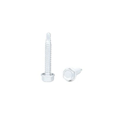 Acciaio 6.3x38mm Hex Flange Head Tek viti per il punto di installazione di alloggiamento in acciaio leggero