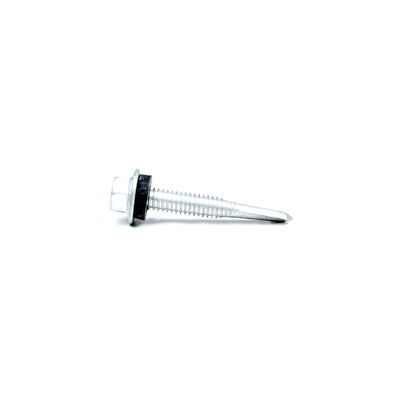 Vettura per tetti con testa a fiocco gialla M5.5 X 38 Vetture metalliche a tappatura automatica Tek 5 Vetture auto-perforazioni per tetti
