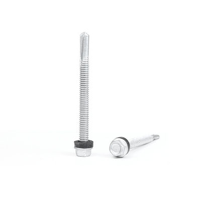 Flangia in acciaio inossidabile auto-perforazione Hex testa di metallo viti Phillips Cross Recess INCH