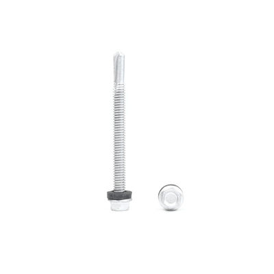 Flangia in acciaio inossidabile auto-perforazione Hex testa di metallo viti Phillips Cross Recess INCH
