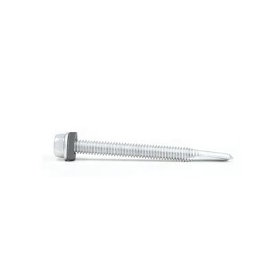 Flangia in acciaio inossidabile auto-perforazione Hex testa di metallo viti Phillips Cross Recess INCH