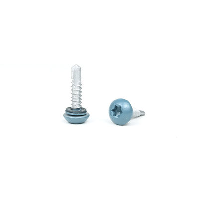SS410 In acciaio inossidabile color corroshield Roofing Screw 1'' Pan Head Torx Self Drilling Screw con lavastoviglie