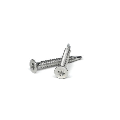 In acciaio inossidabile giallo Sus 304 Csk Torx Flat Head Self Drilling Screws Inox 3,9x25mm