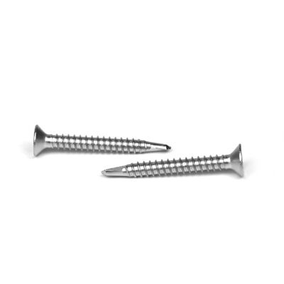 In acciaio inossidabile giallo Sus 304 Csk Torx Flat Head Self Drilling Screws Inox 3,9x25mm