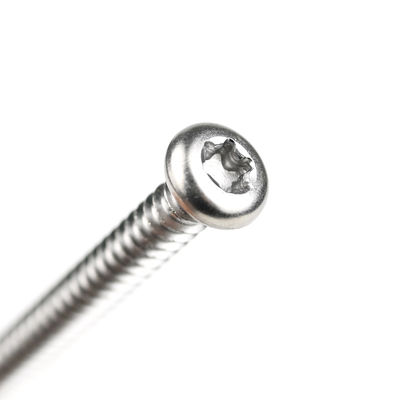 6.3 X75 mm viti autoforatrici in acciaio inossidabile zincate per apparecchi elettrici