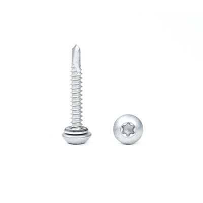 Vetture Tek auto-perforazioni in acciaio inossidabile 410 a prova di ruggine per pannelli di parete per tetti metallici