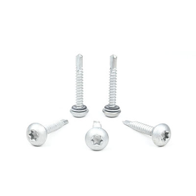 Vetture Tek auto-perforazioni in acciaio inossidabile 410 a prova di ruggine per pannelli di parete per tetti metallici