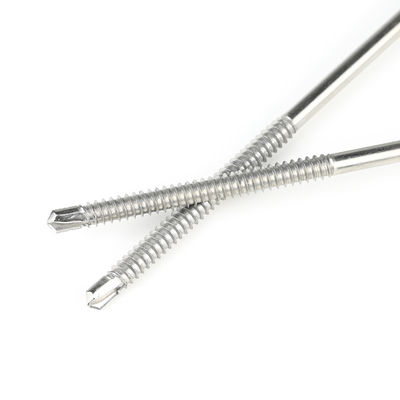Testa di lavaggio esessuale per viti di auto-perforazione in acciaio inossidabile 6.3x200 mm per pannello sandwich isolato