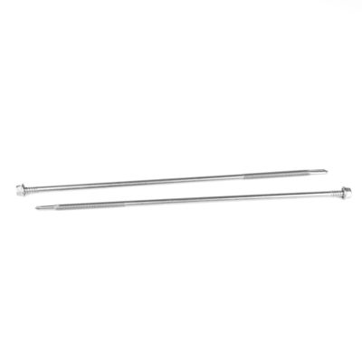 Testa di lavastoviglie in acciaio inossidabile a strisce esatte per pannello sandwich in rockwool 5.5x243 mm