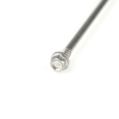 Testa di lavastoviglie in acciaio inossidabile a strisce esatte per pannello sandwich in rockwool 5.5x243 mm