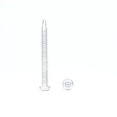 6.3x65 TPO PVC Ply Membrana Acciaio inossidabile 304 Bi-Metal Torx Testa bottone vite impermeabile