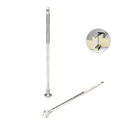 Vetture per auto-perforazione in acciaio inossidabile 5.5x150 per tetti isolati a pannello sandwich