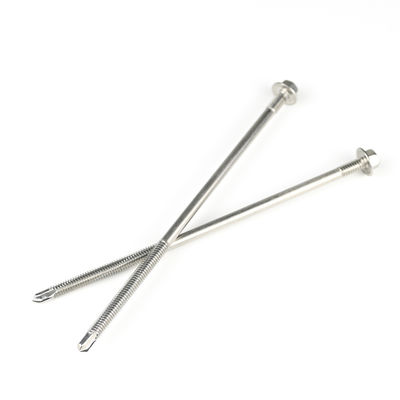 Vetture per auto-perforazione in acciaio inossidabile 5.5x150 per tetti isolati a pannello sandwich