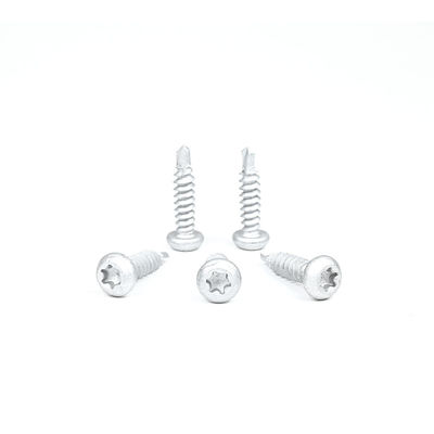 Vettura di auto-scivolamento rivestita in lega di zinco 6.3x25 per membrana di tetto e termine di pagamento T/T