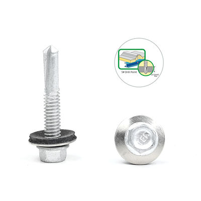 5.5x32 Tek Sheet Metal Building Roofing Screw per l'acciaio Purlin Standard Personalizzabile