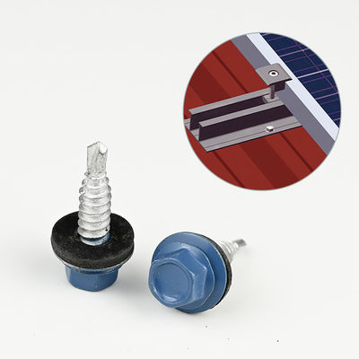 Vetture esossiali bimetaliche metriche resistenti alla corrosione 6.3x22 per supporti di montaggio solari