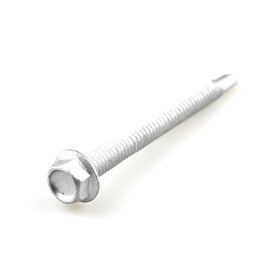 Flancia esessuale rivestita in lega di zinco 6.3x65 Bi-metallo 304 vite per il rivestimento della parete