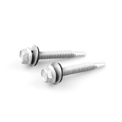 6.3x45 Hex Flange Autoterra per pannelli di rivestimento per la parete impermeabile