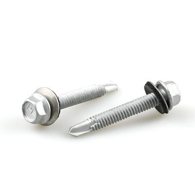 6.3x45 Hex Flange Autoterra per pannelli di rivestimento per la parete impermeabile