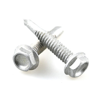 Rivestimento standard 4.8x25 Flancella esessuale Bimetallo Acciaio inossidabile Testa esessuale per foratura automatica per giunti di telaio in acciaio