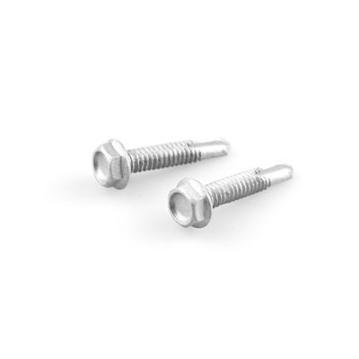 Rivestimento standard 4.8x25 Flancella esessuale Bimetallo Acciaio inossidabile Testa esessuale per foratura automatica per giunti di telaio in acciaio