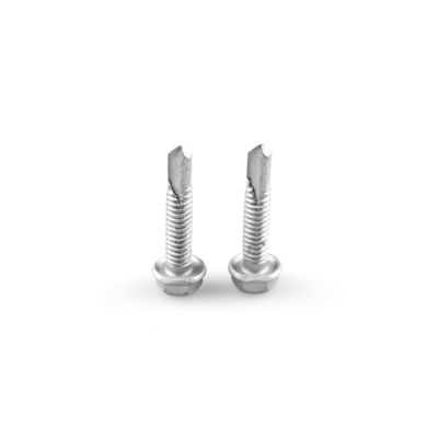 Rivestimento standard 4.8x25 Flancella esessuale Bimetallo Acciaio inossidabile Testa esessuale per foratura automatica per giunti di telaio in acciaio