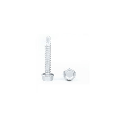 6.3x38 Tornitori con rivestimento di flangia esessometrica per tetti di metallo e acciaio