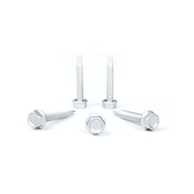 6.3x38 Tornitori con rivestimento di flangia esessometrica per tetti di metallo e acciaio