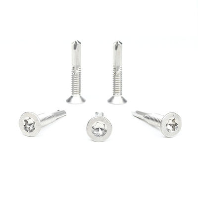 Installazione 5.5x32 Torx in acciaio inossidabile Csk testa Tek vite per il fissaggio del legno a purlin