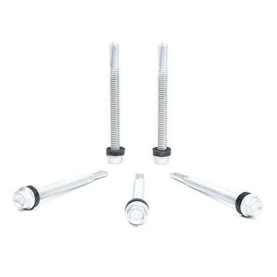 Contattare il servizio clienti per una vite a foratura automatica a testa di scanalatore 5.5x63 a flangia personalizzata
