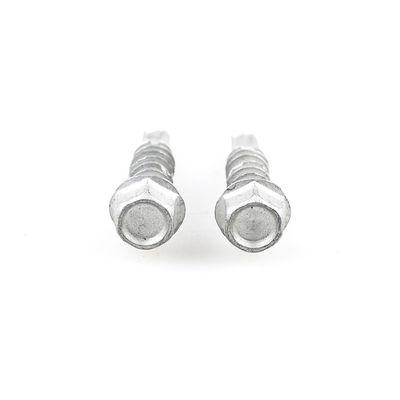 Legata di zinco rivestita con 6.3x25 vite bimetaliche per auto-perforazione vite esessuale testa della lavatrice Tek vite per braccia d'angolo