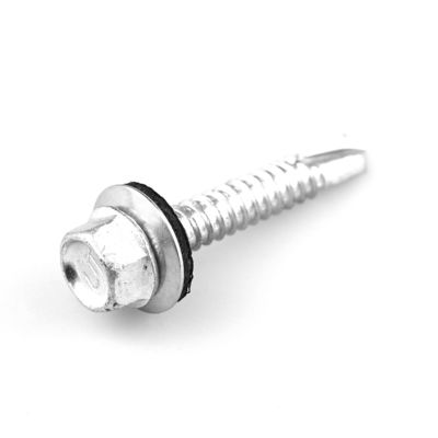 Resistente alla corrosione 6.3x38 Bimetall Hex Washer Head Screw auto-perforazione in acciaio inossidabile