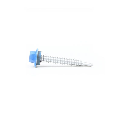 Sistema dell'involucro edilizio Fluorocarburo Forno 5.5x45 Acciaio inossidabile Flange Teks Roof Screw
